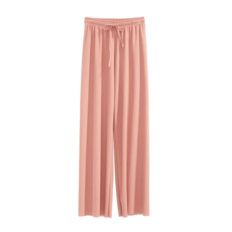 Length Wide Leg Pants Casual Summer - VISSON
