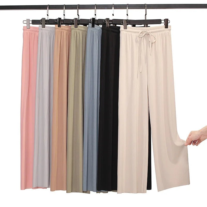 Length Wide Leg Pants Casual Summer - VISSON